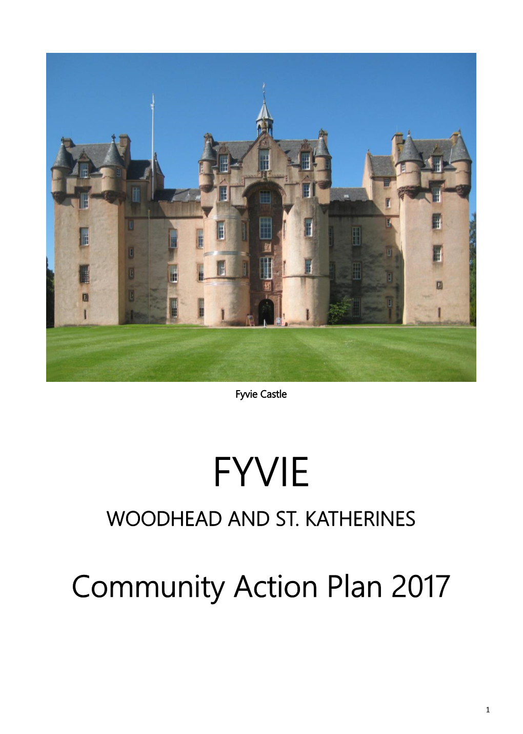 Fyvie Community Action Plan 2017