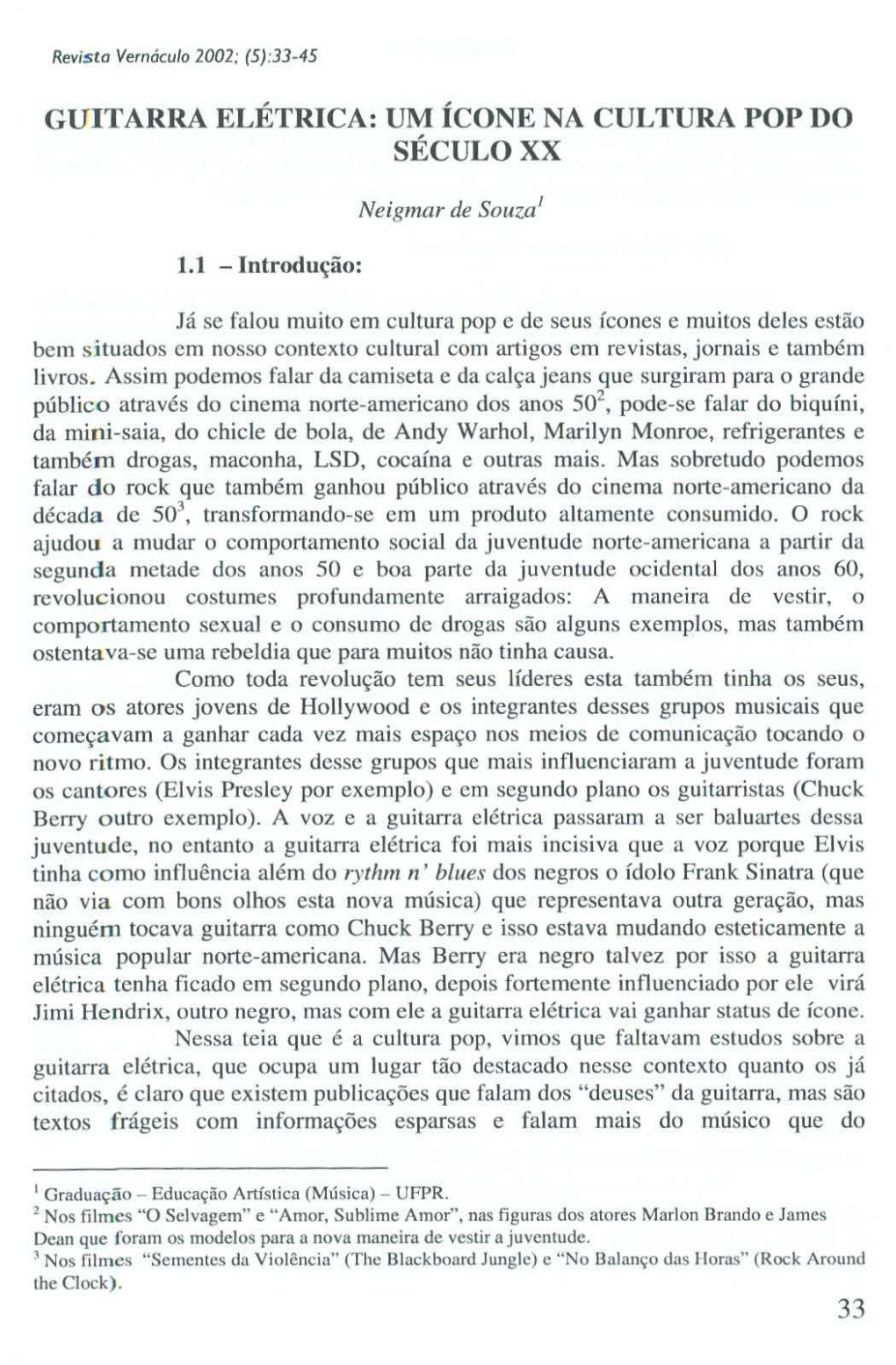 Guitarra Elétrica: Um Ícone Na Cultura Pop Do Seculoxx