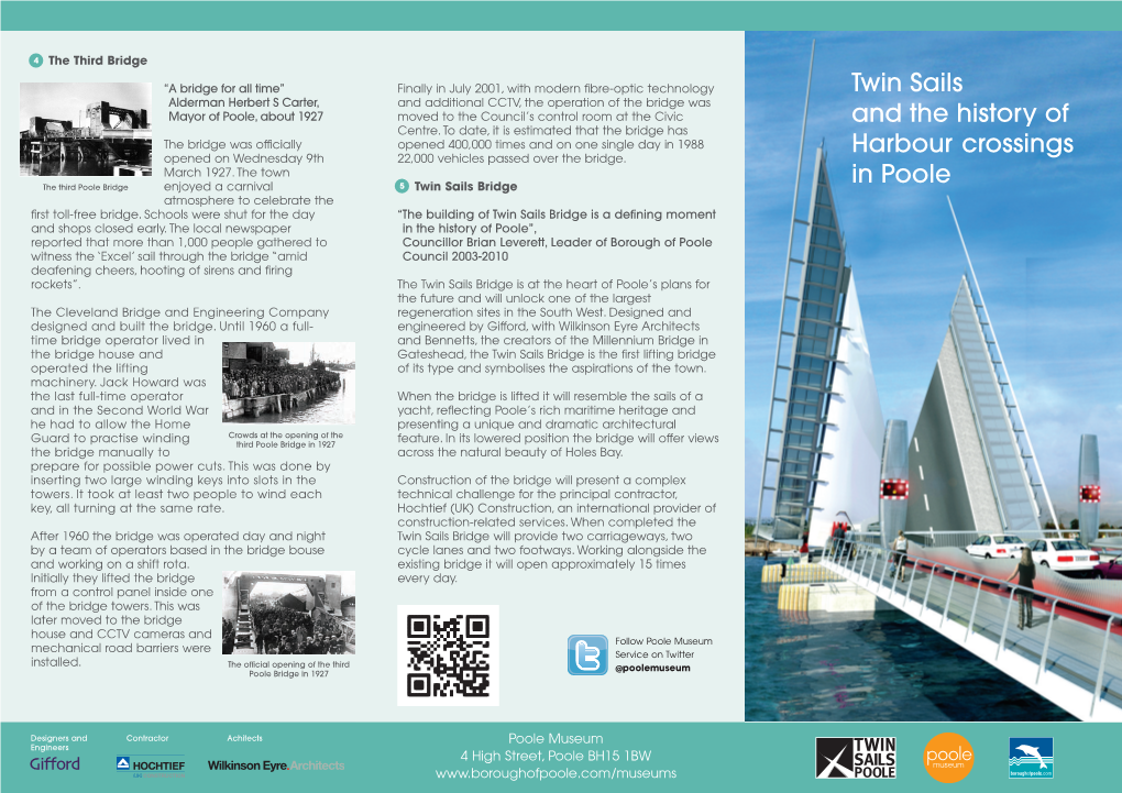 Twin Sails and the History of Harbour Crossings in Poole