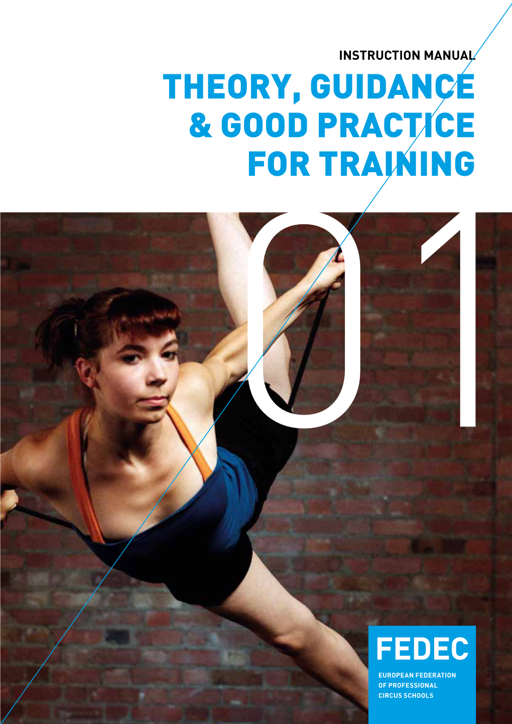 Theory, Guidance & Good Practice for Training