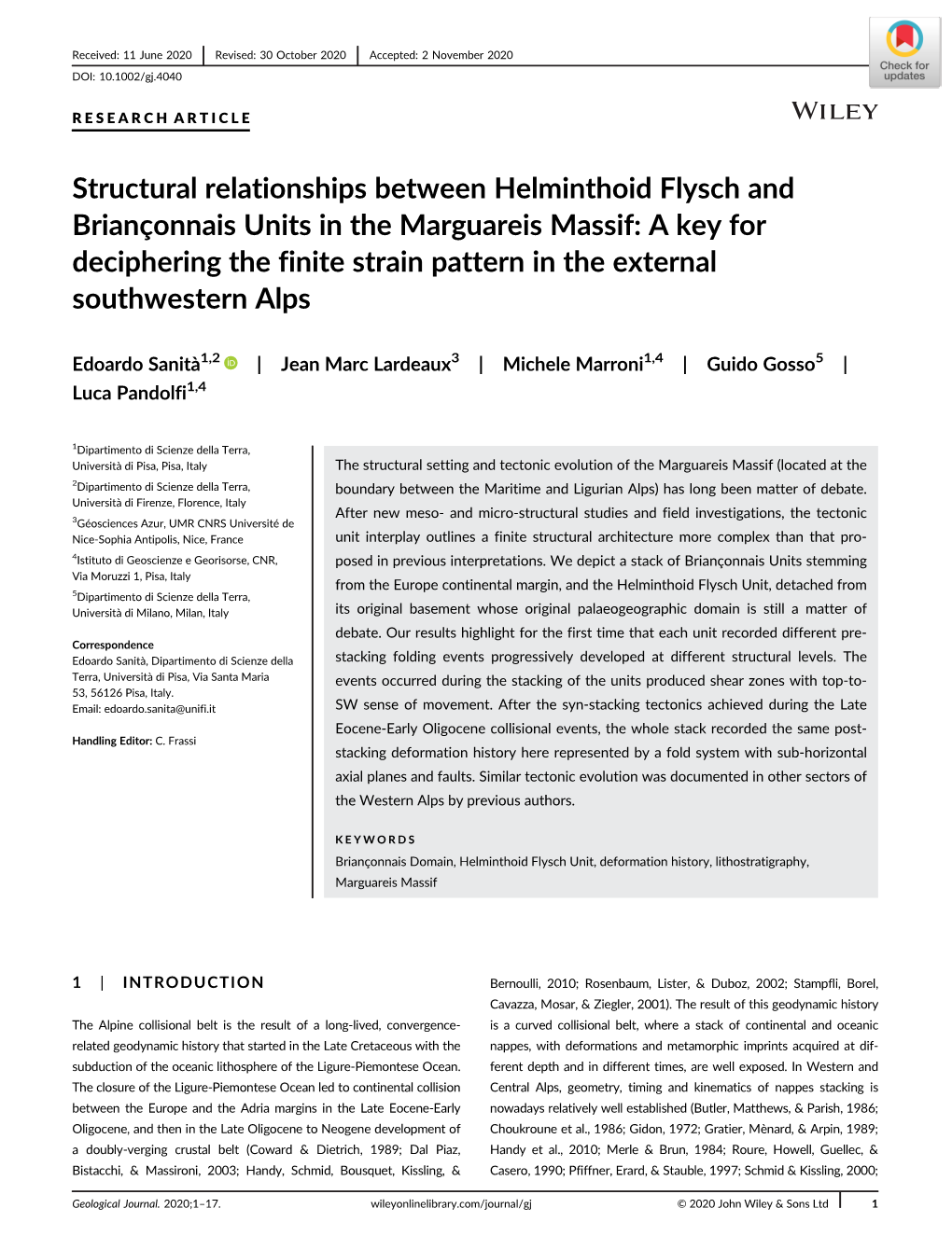 Structural Relationships Between Helminthoid