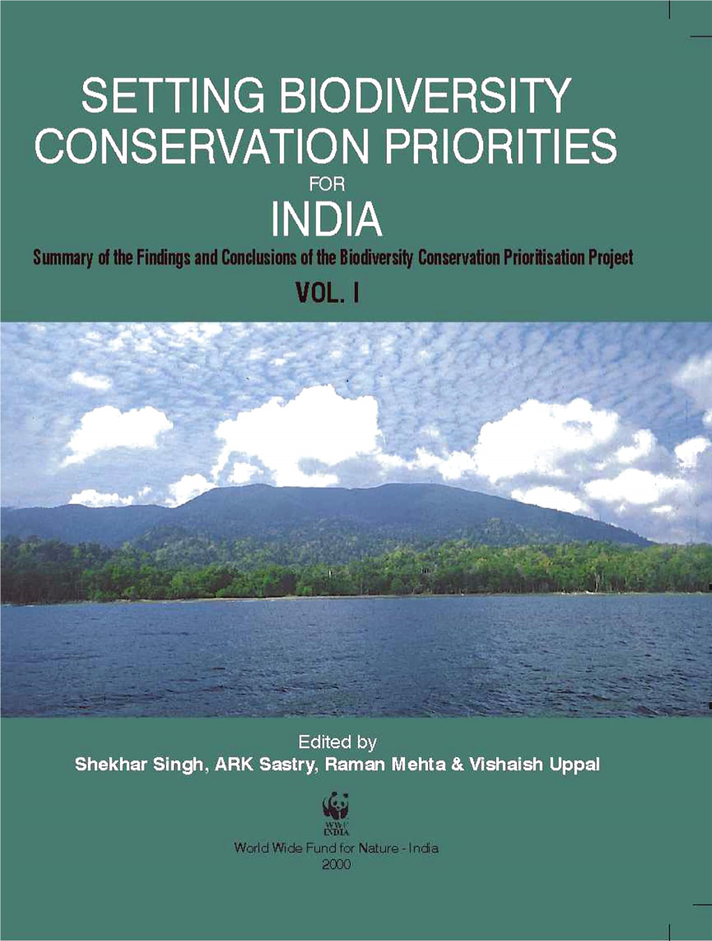 2000-Setting-Biodiversity-Conservation-Priorities-For-India-Volume-I