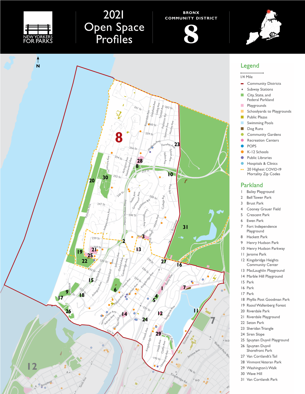 2014 City Council District Profiles 2021 Open Space Profiles