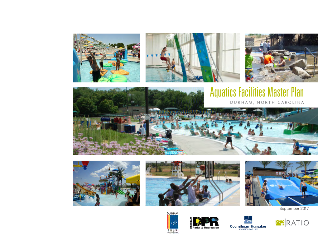 Aquatics Facilities Master Plan DURHAM, NORTH CAROLINA