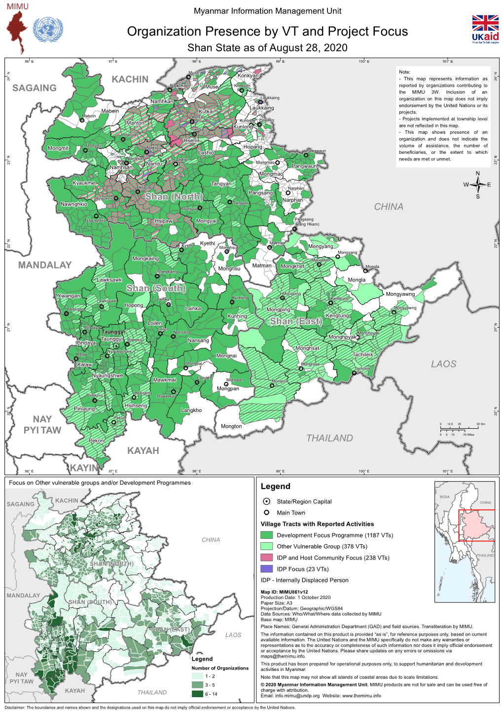 KACHIN KAYAH KAYIN MANDALAY NAY PYI TAW SAGAING Shan