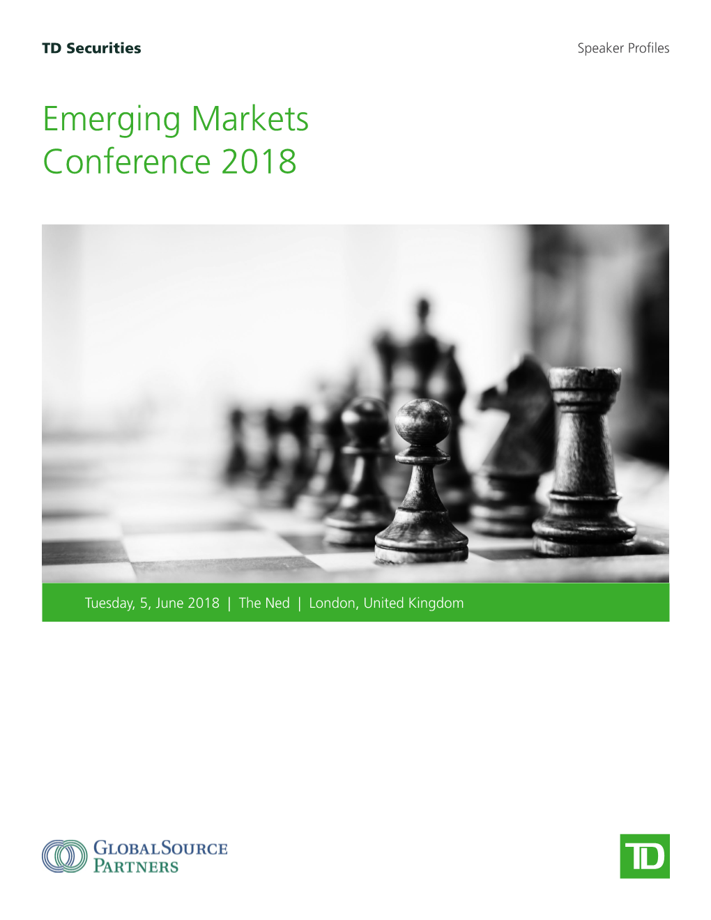 Emerging Markets Conference 2018