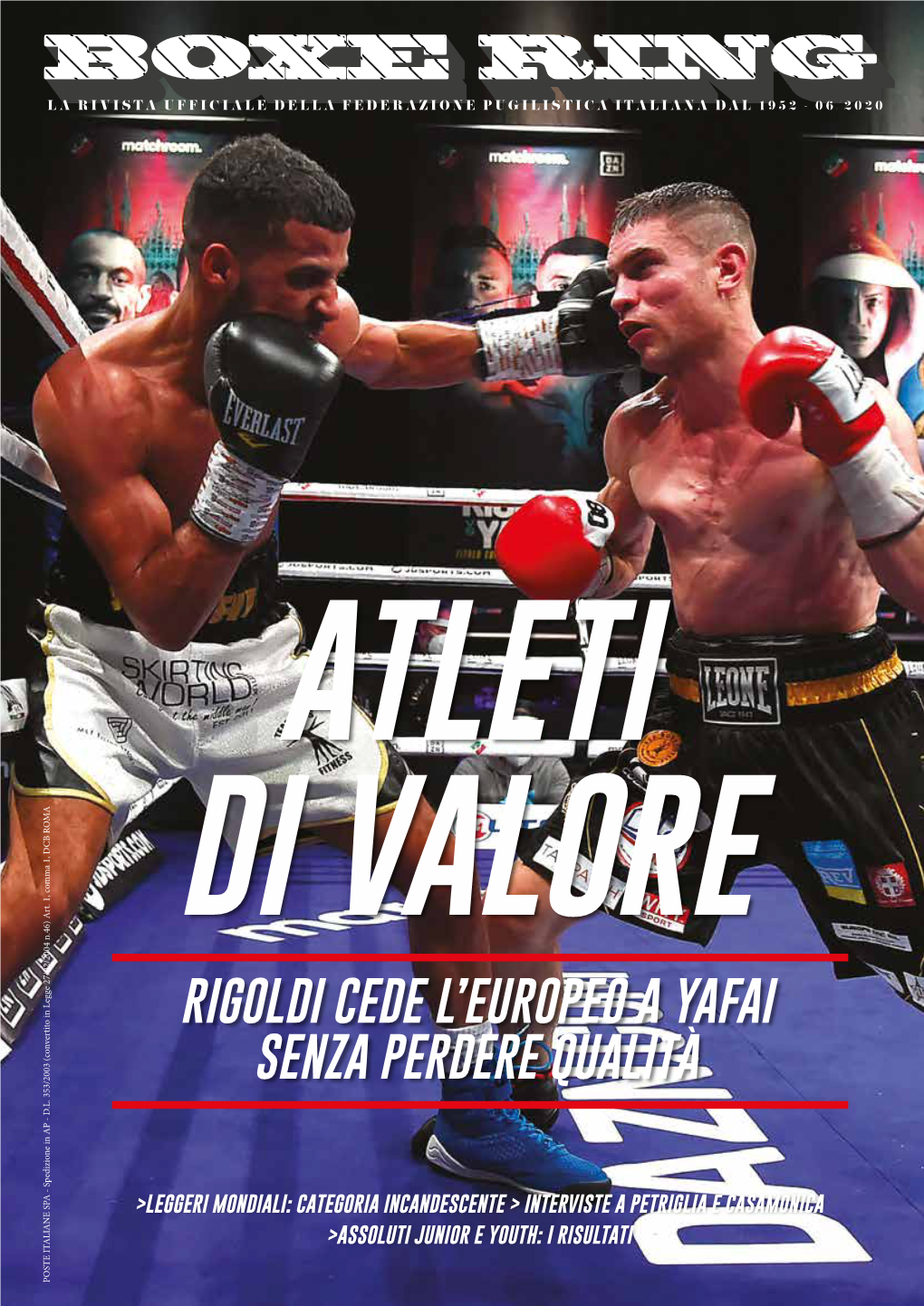 La Rivista Ufficiale Della Federazione Pugilistica Italiana, Finalmente Diventa on Line