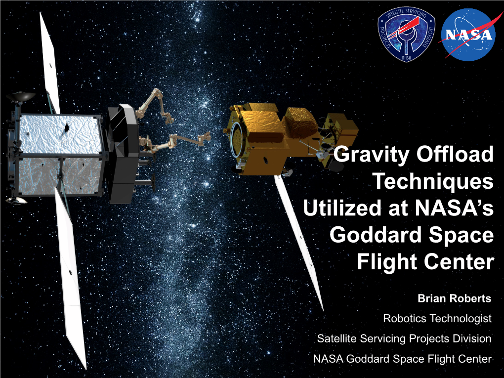 Gravity Offload Techniques Utilized at NASA's Goddard Space Flight Center