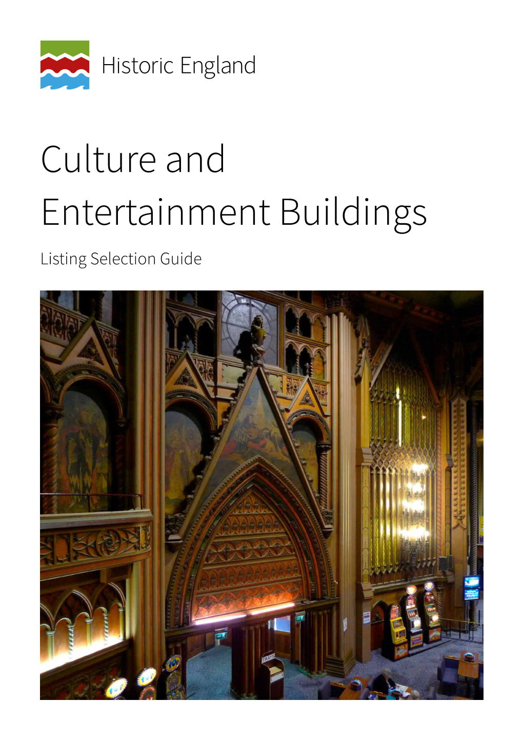 Culture and Entertainment Buildings Listing Selection Guide Summary