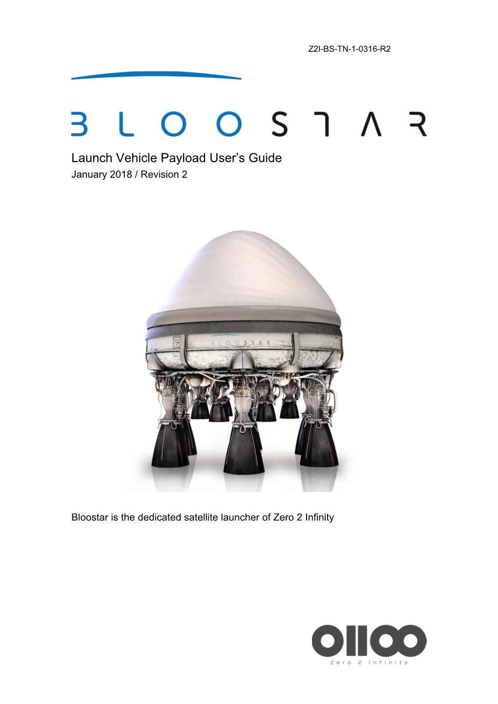 Bloostar Launch Vehicle Payload User's Guide