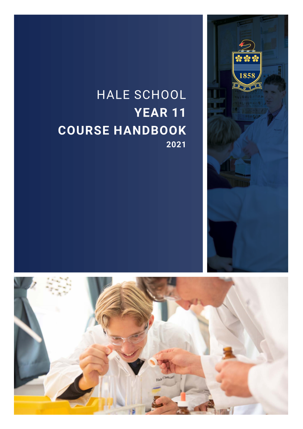 Hale School Year 11 Course Handbook 2021