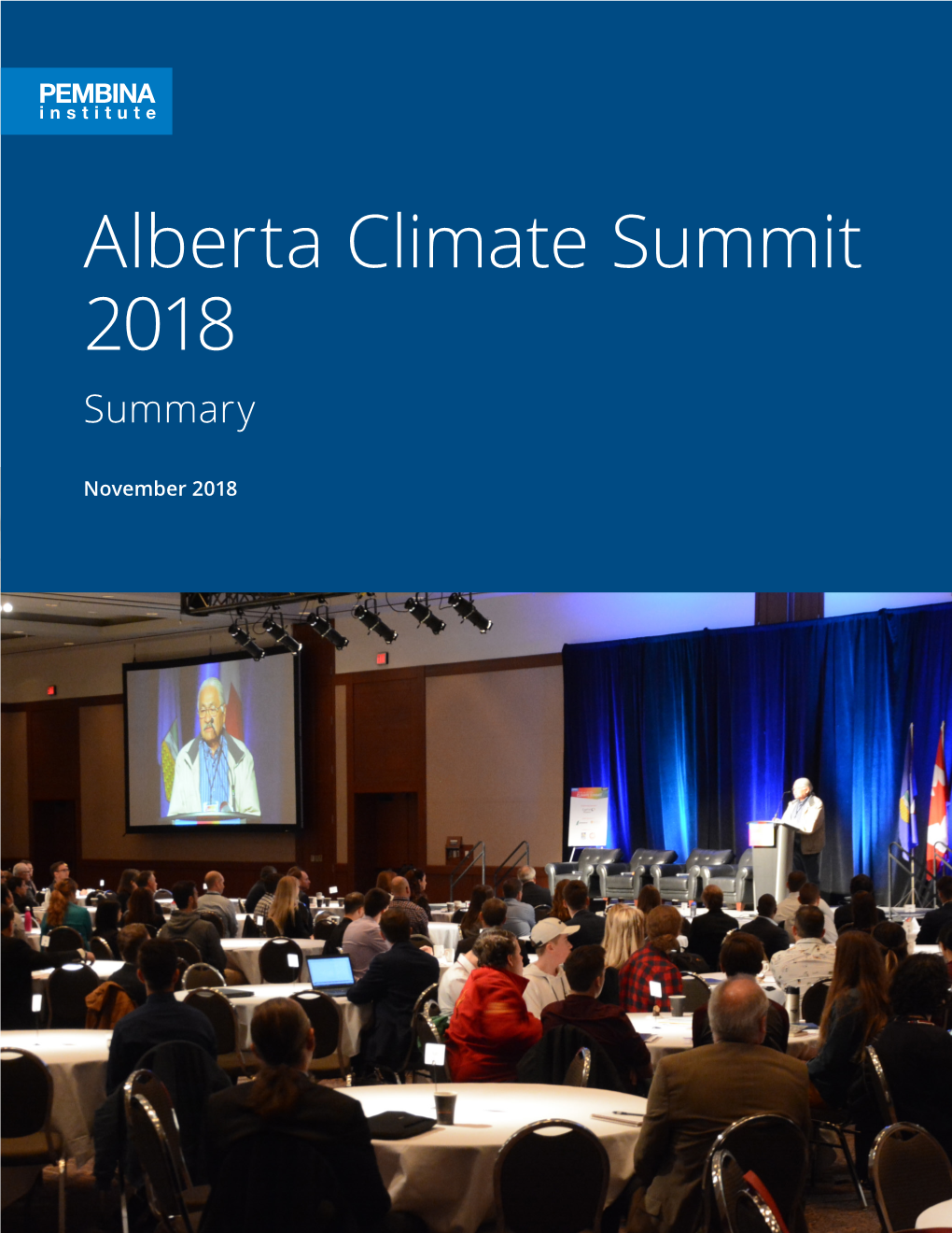 Alberta Climate Summit 2018 Summary