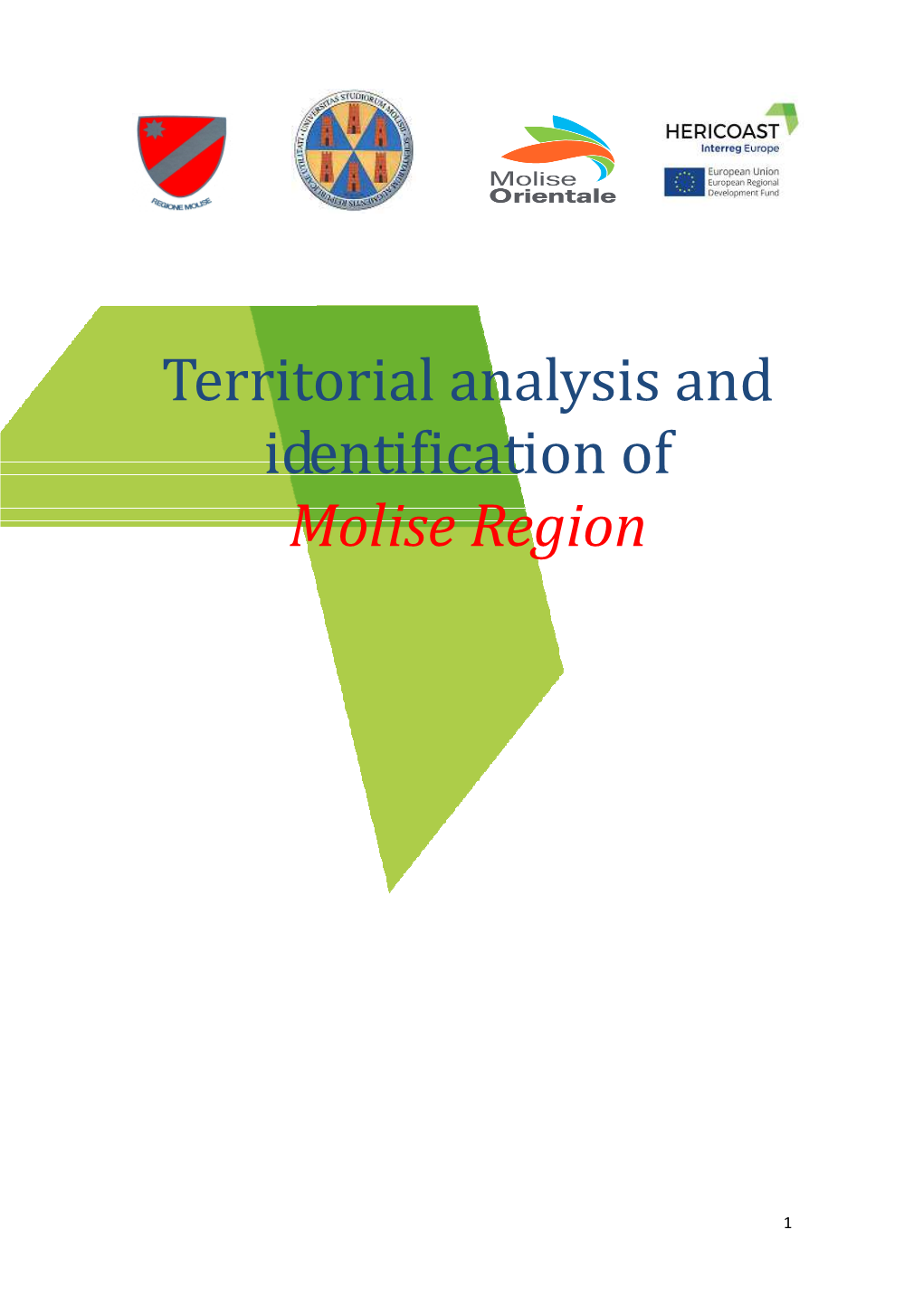 Territorial Analysis and Identification Template Molise Region FINAL