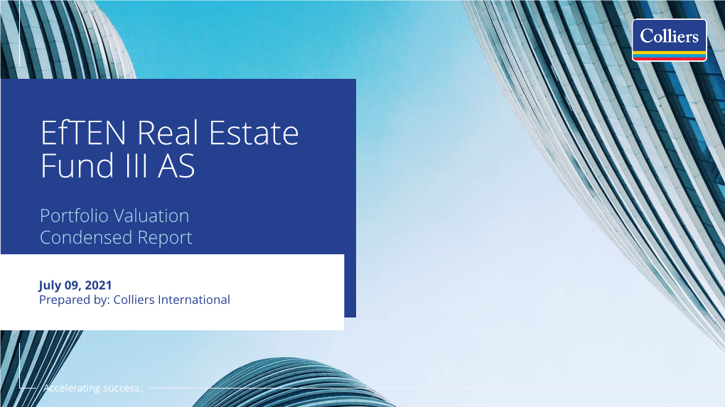Eften Real Estate Fund III AS