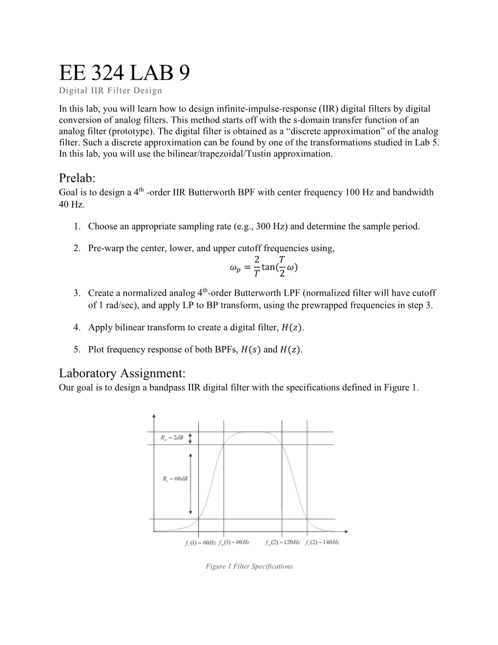 Ee 324 Lab 9