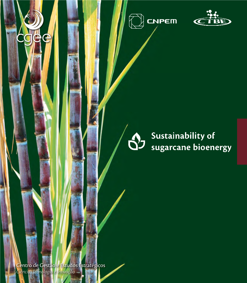 Sustainability of Sugarcane Bioenergy