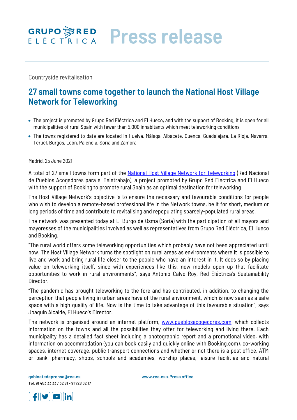 27 Small Towns Come Together to Launch the National Host Village Network for Teleworking