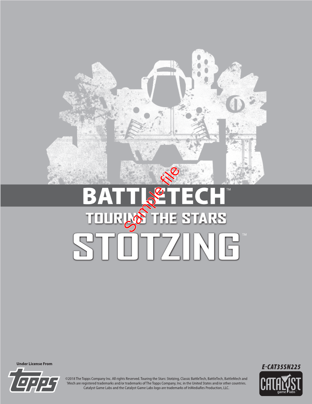 Battletech Touring the Stars: Stotzing