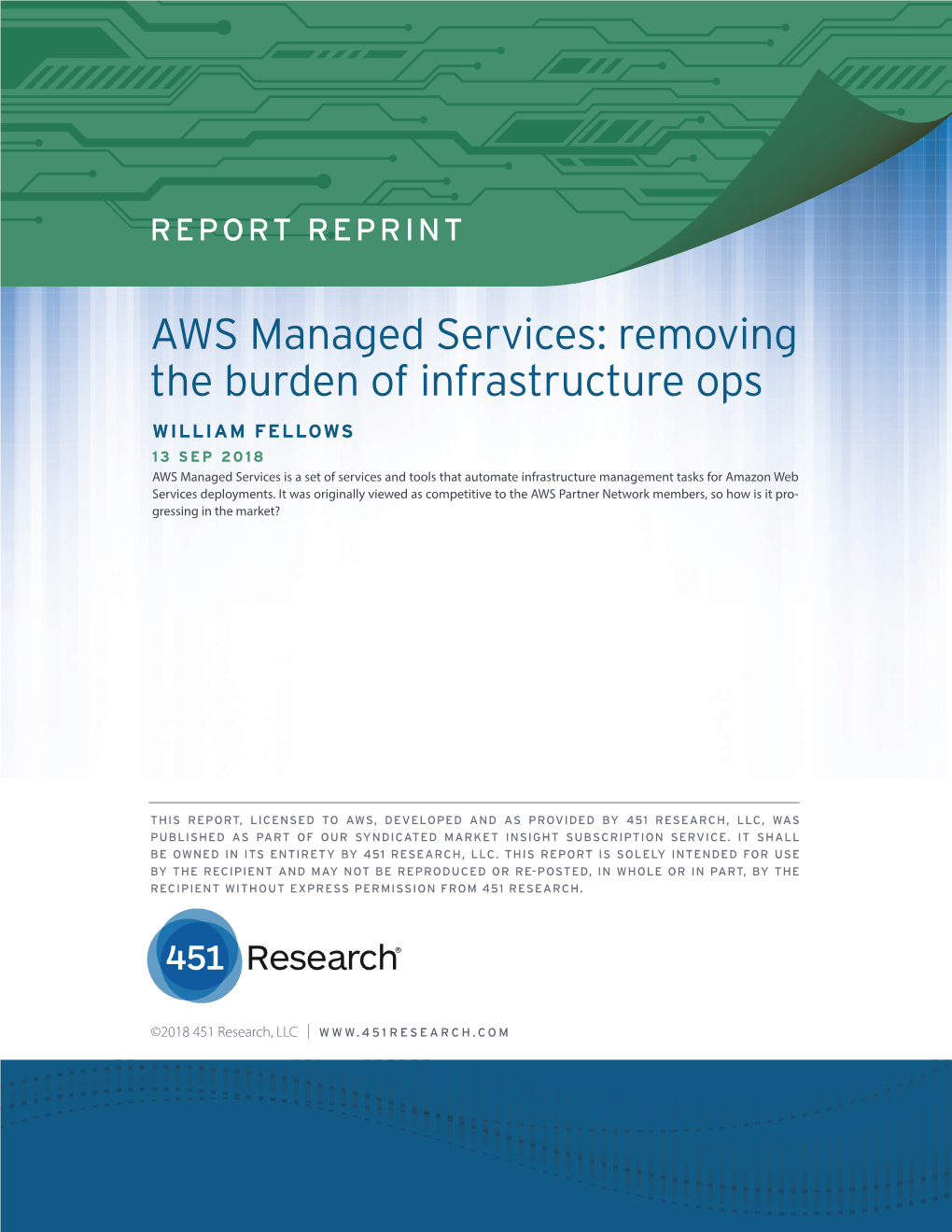 AWS Managed Services: Removing the Burden of Infrastructure