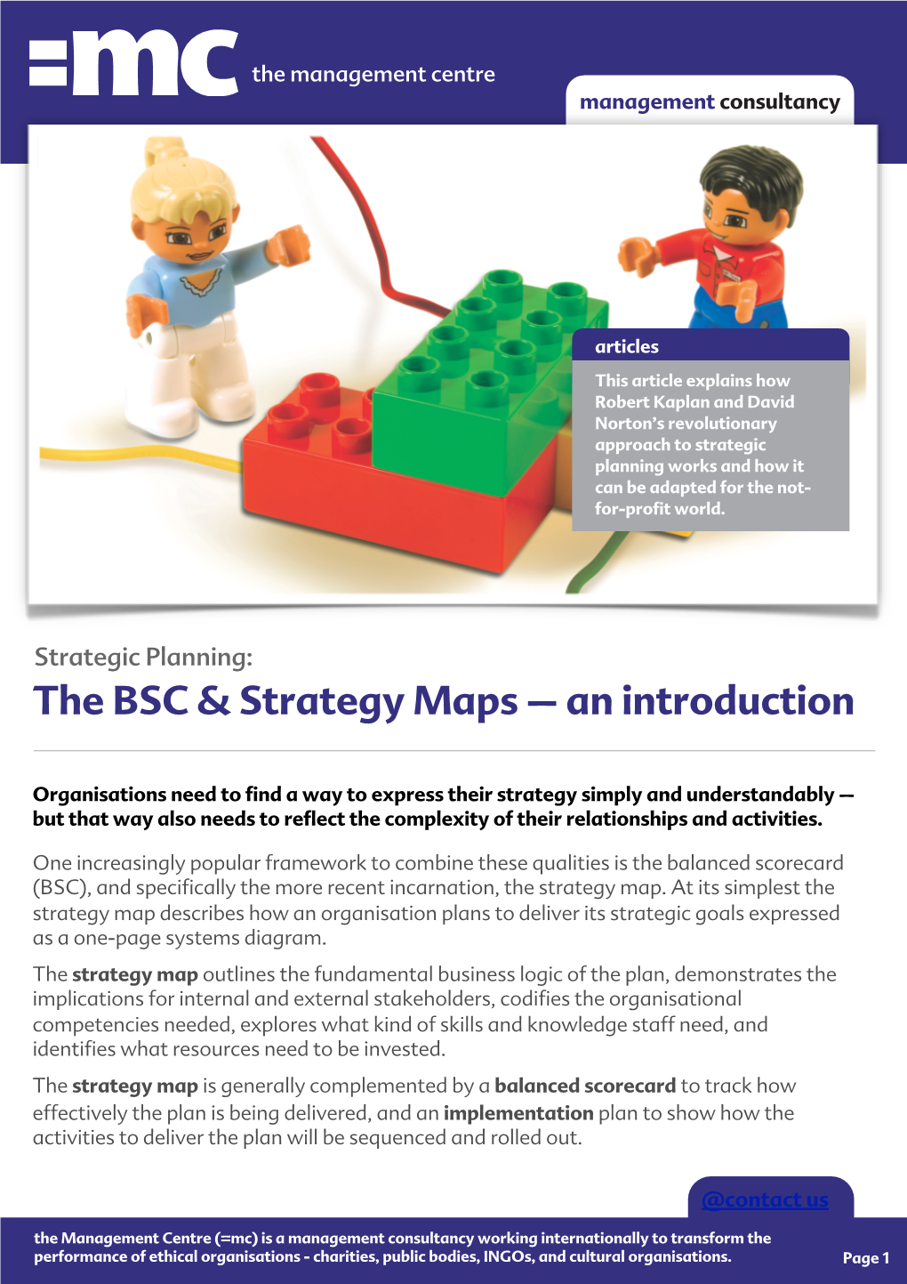BSC & Strategy Maps