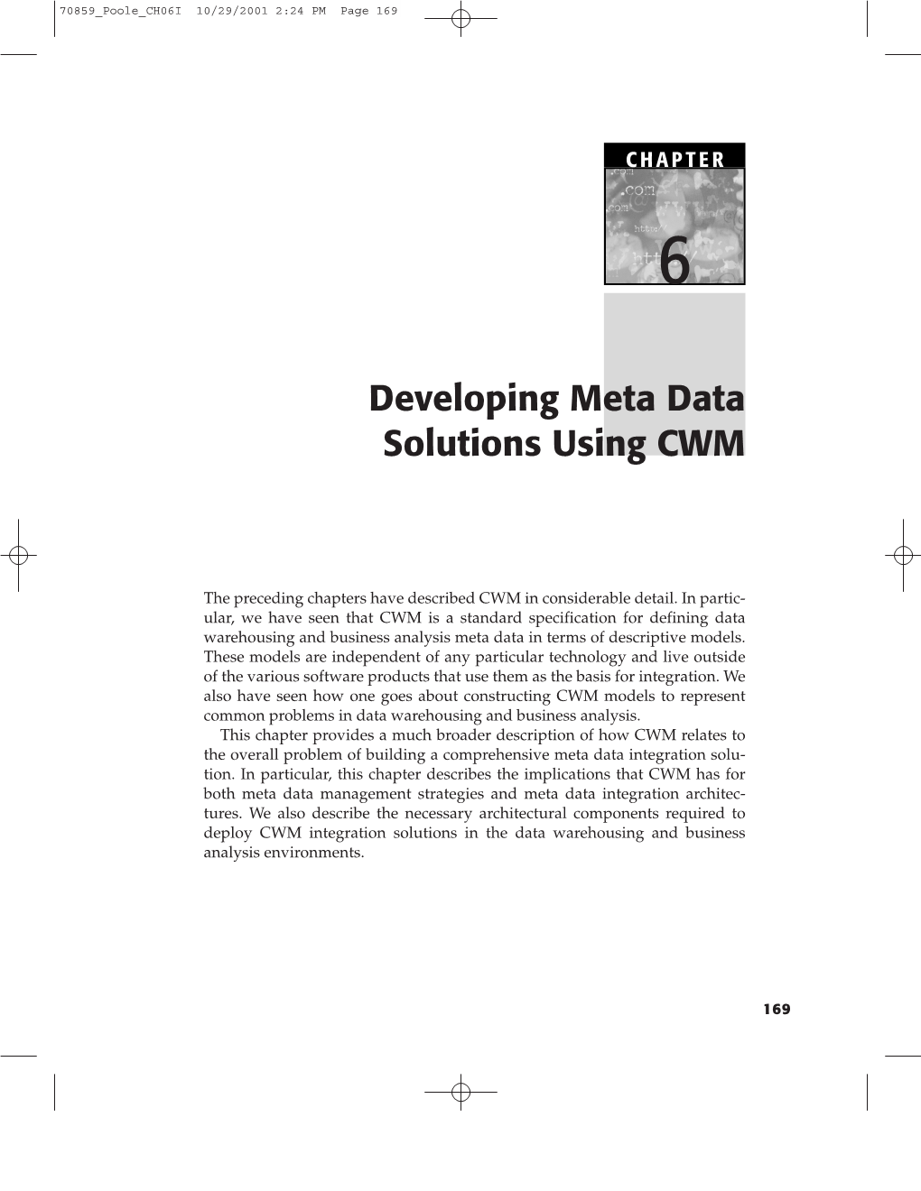Developing a Meta Data Integration Architecture