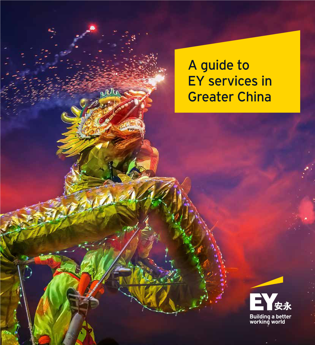 A Guide to EY Services in Greater China