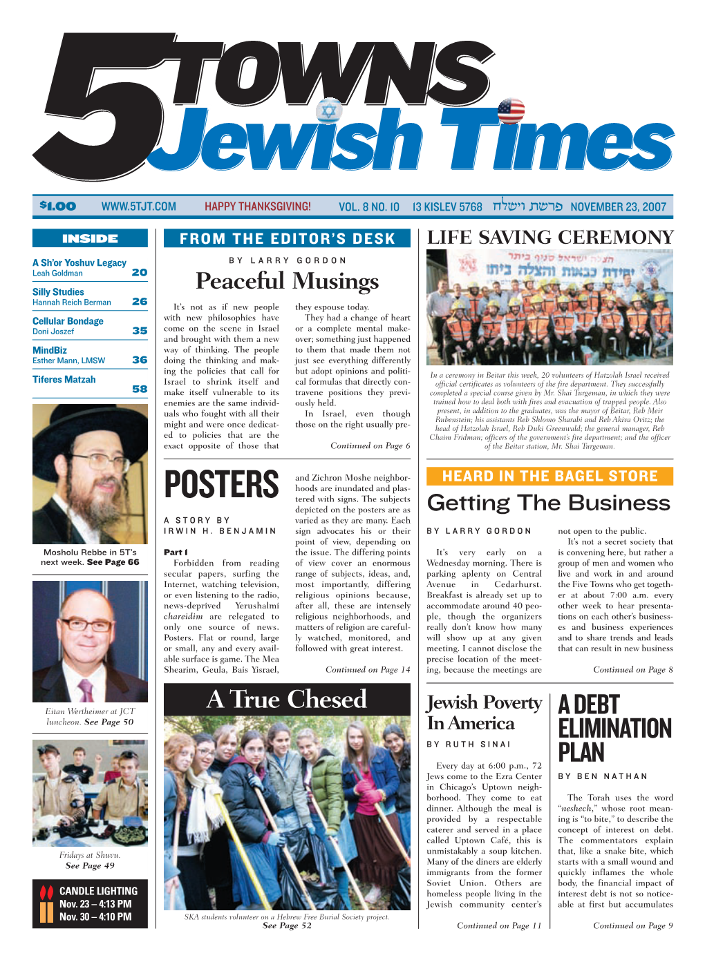 The 5 Towns Jewish Times!