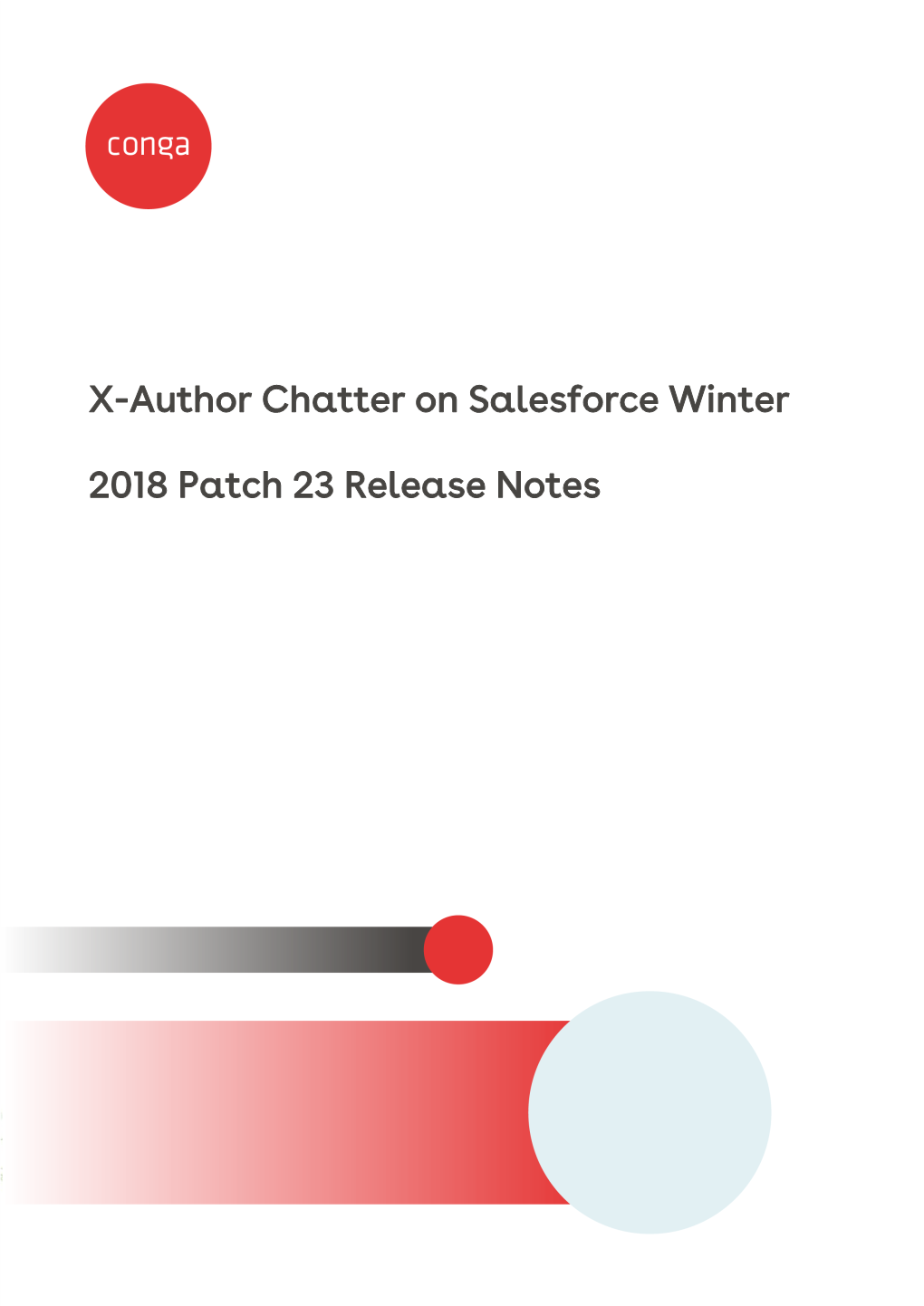 X-Author Chatter on Salesforce Winter 2018 Patch 23 Release Notes