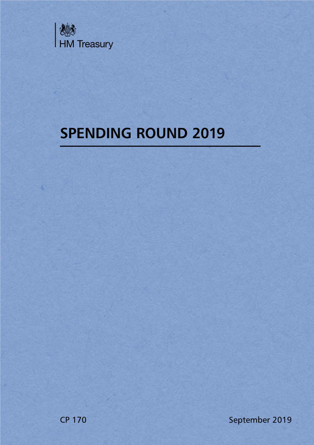 Spending Round 2019
