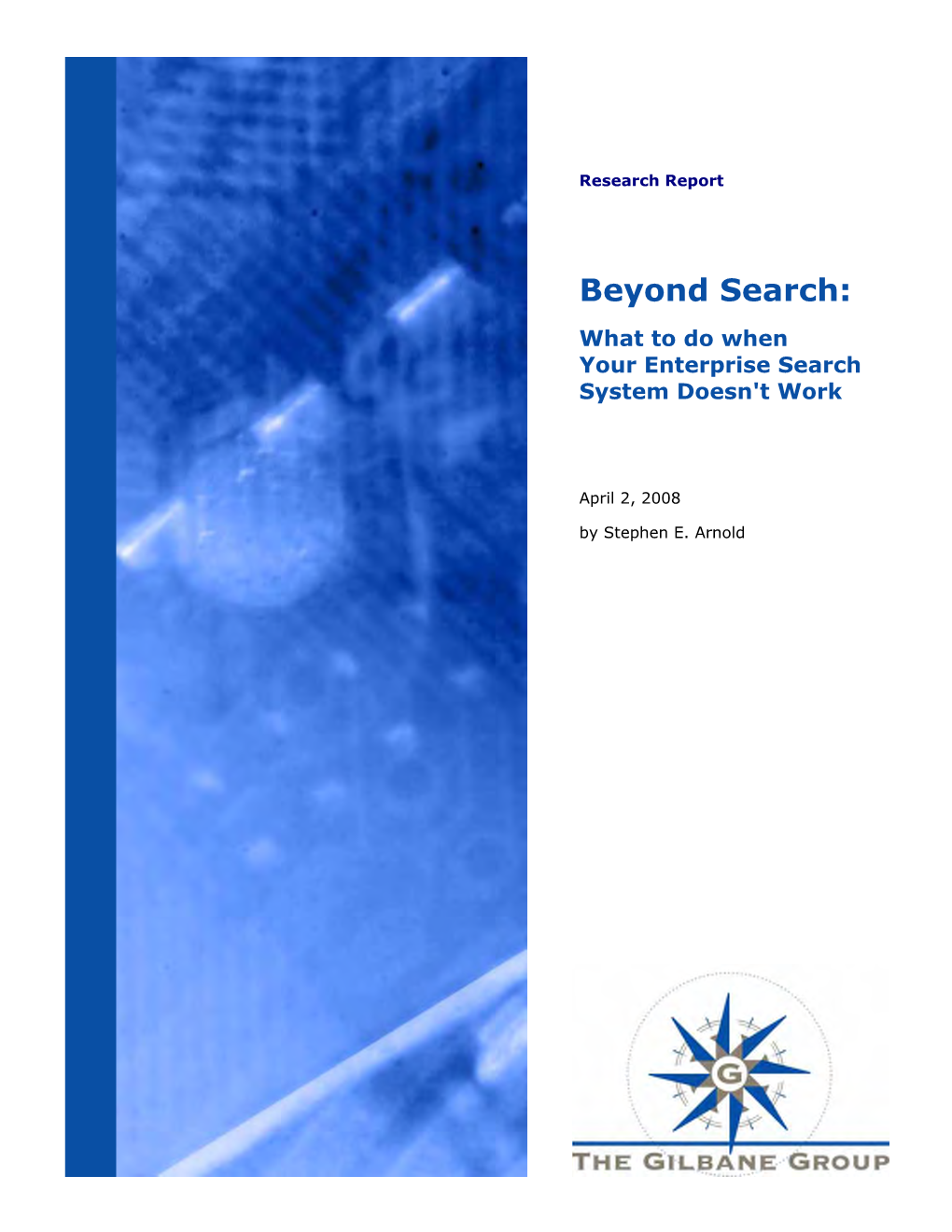 Beyond Search: What to Do When Your Enterprise Search System Doesn't Work