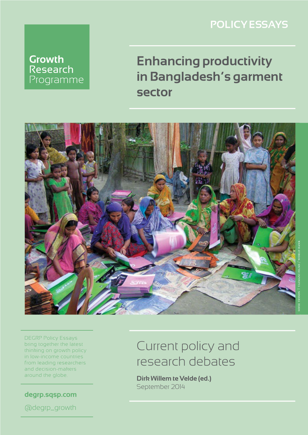 Enhancing Productivity in Bangladesh's Garment Sector