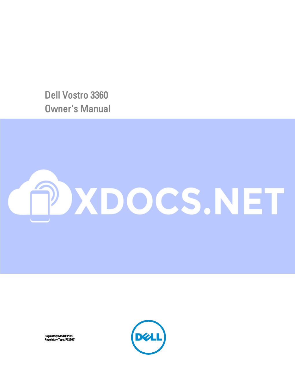 Dell Vostro 3360 Owners Manual