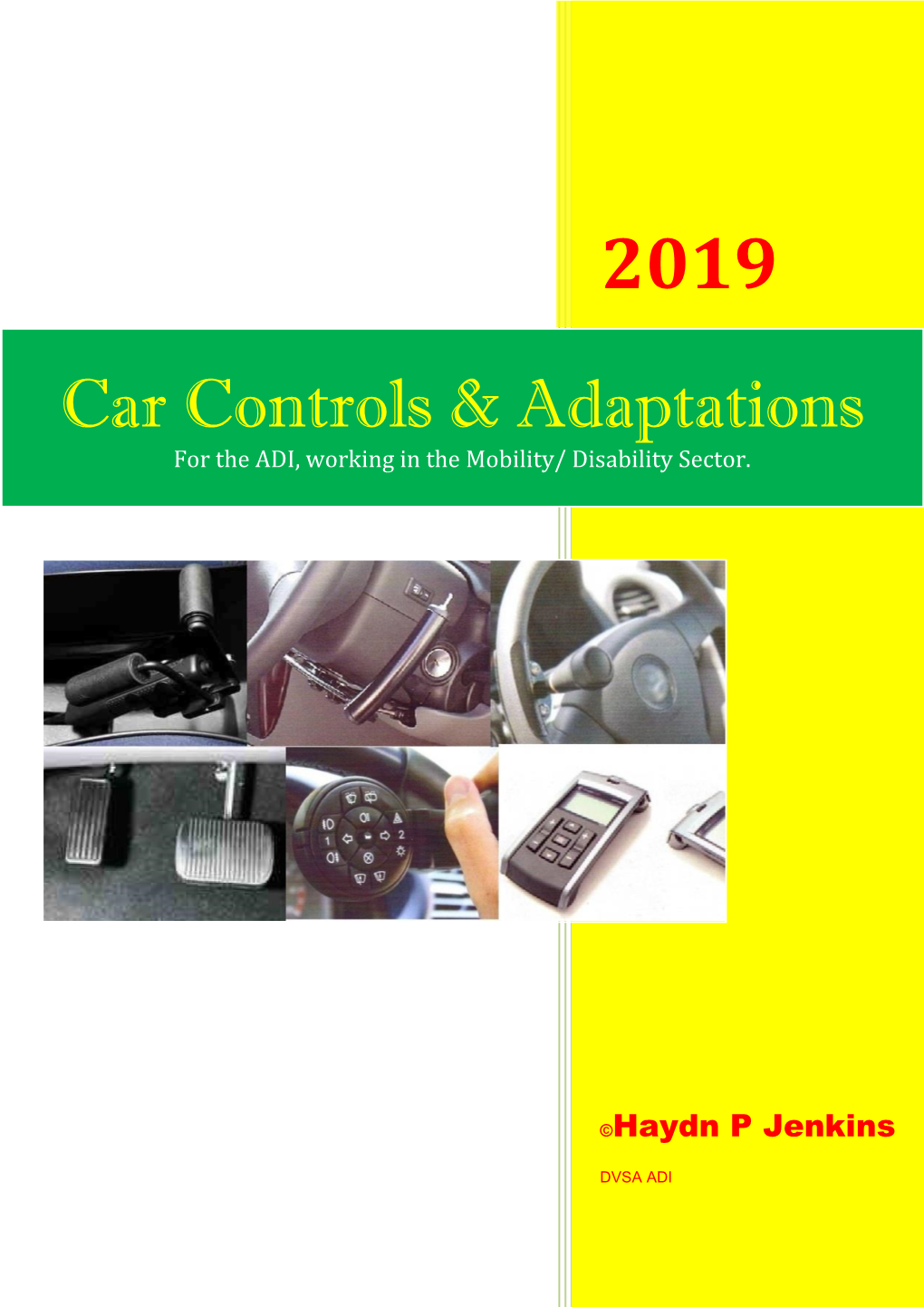 Car Controls & Adaptations