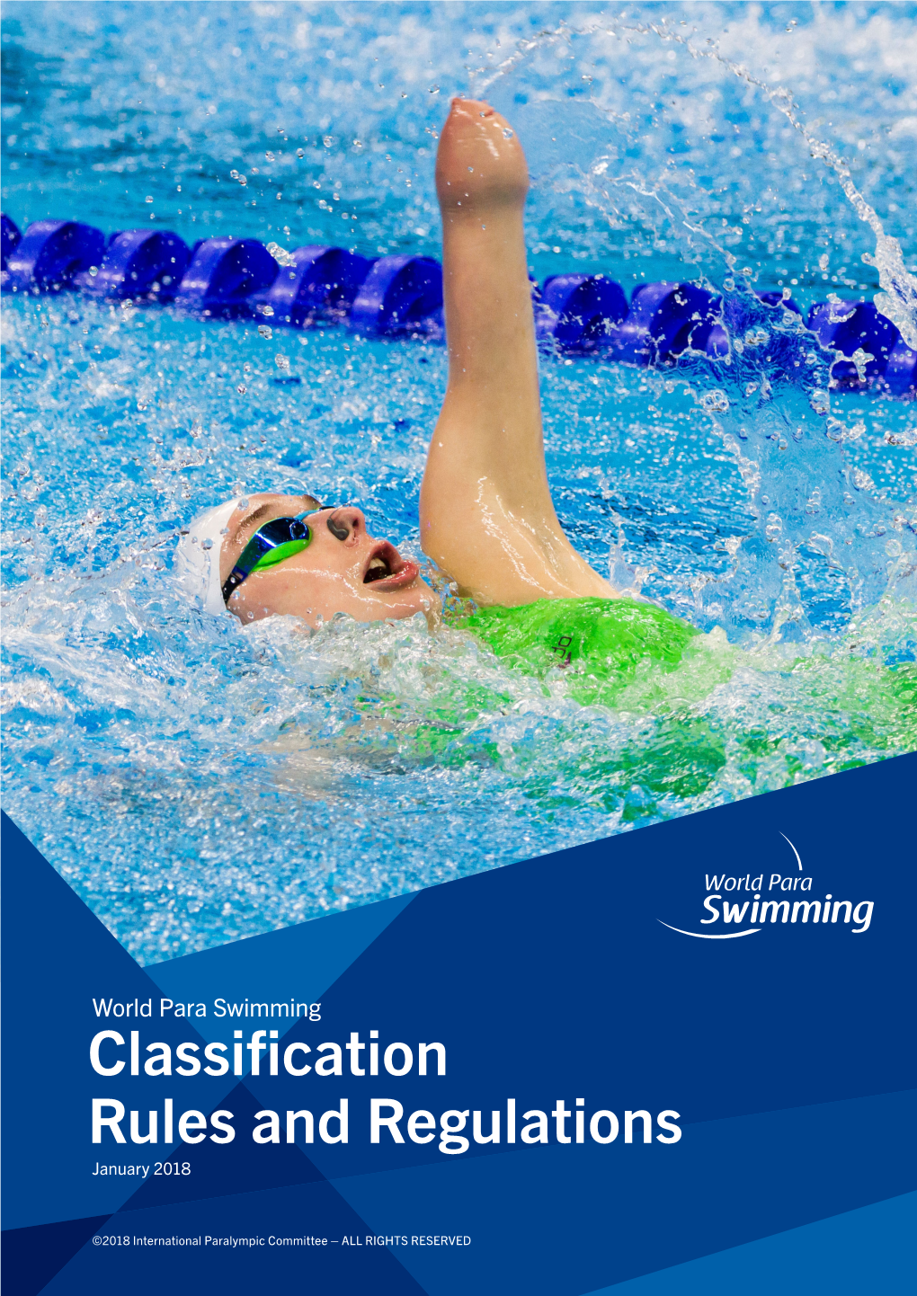 World Para Swimming Classification Rules and Regulations – January 2018