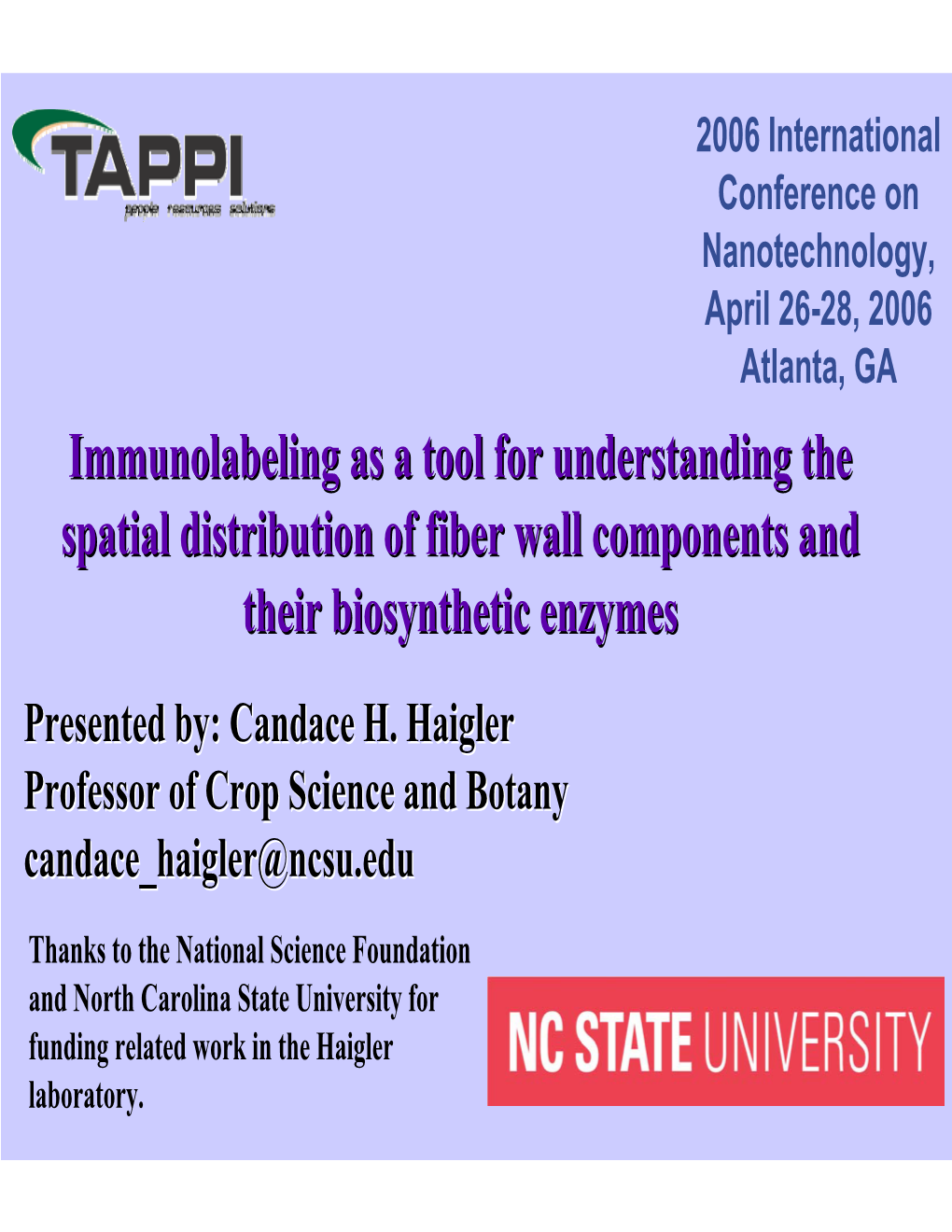 Immunolabeling As a Tool for Understanding the Spatial