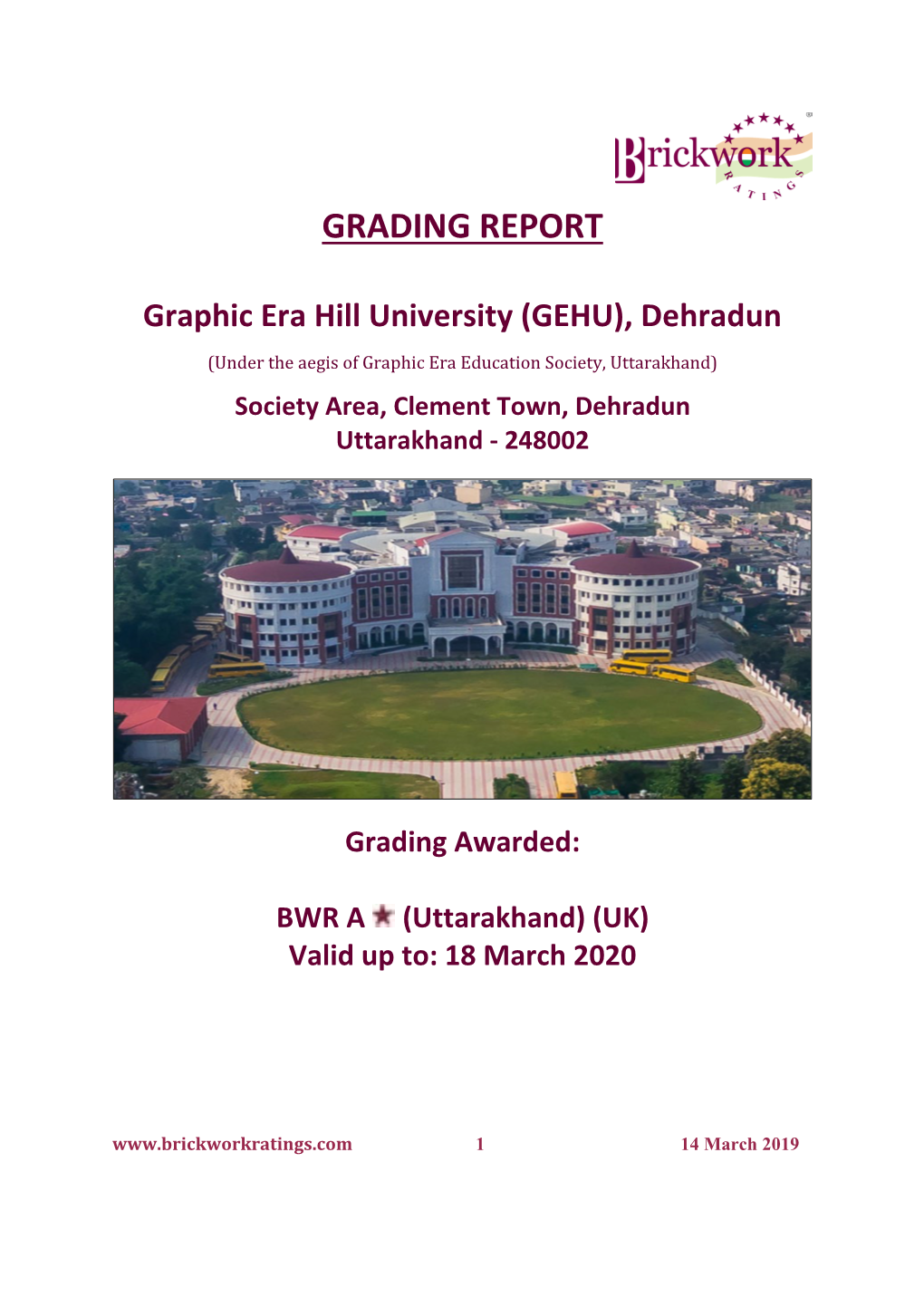 Grading Report