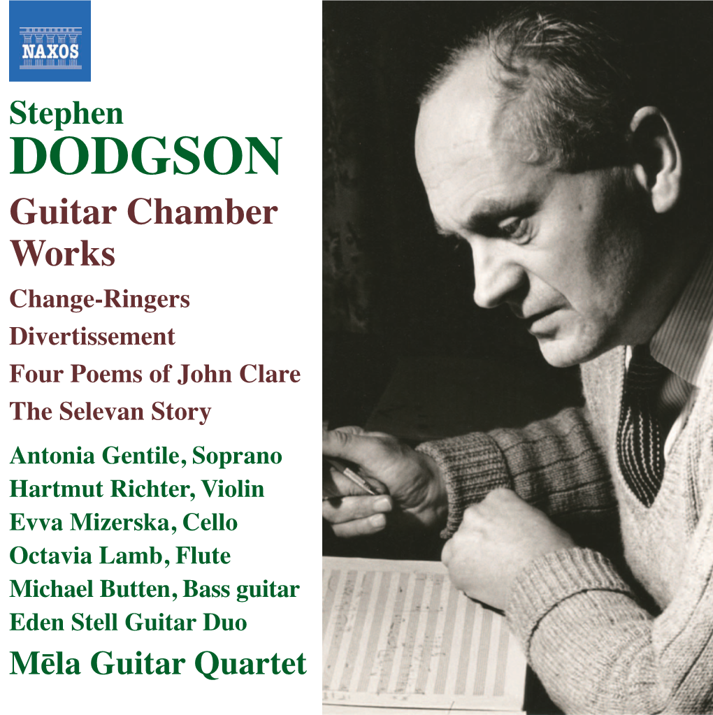 Stephen DODGSON Guitar Chamber Works