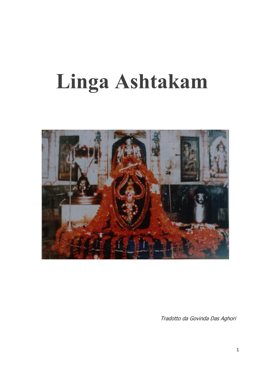 Linga Ashtakam