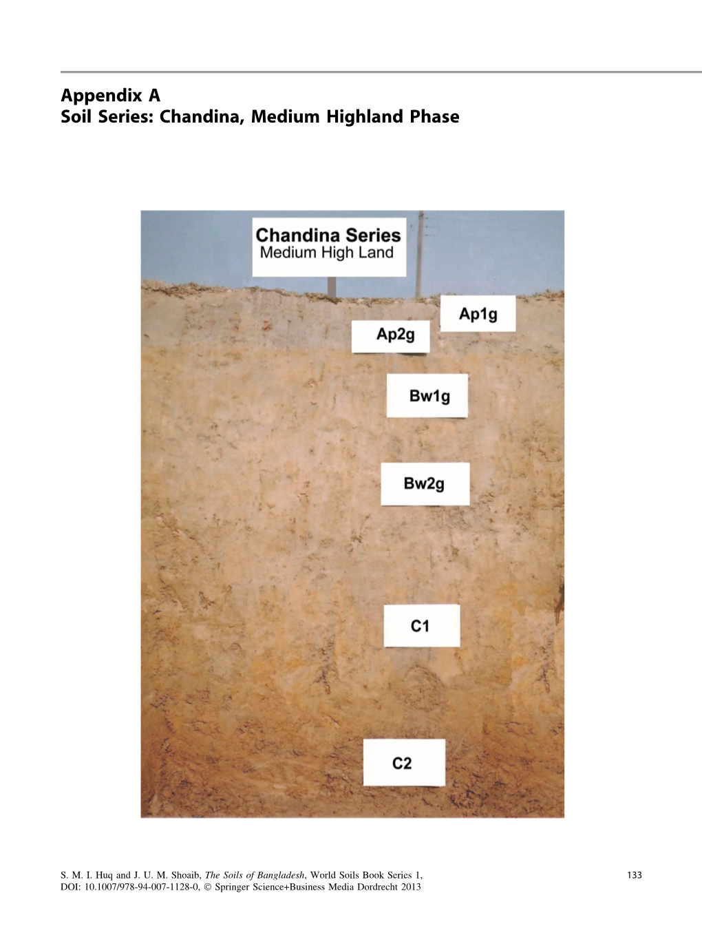 Appendix a Soil Series: Chandina, Medium Highland Phase