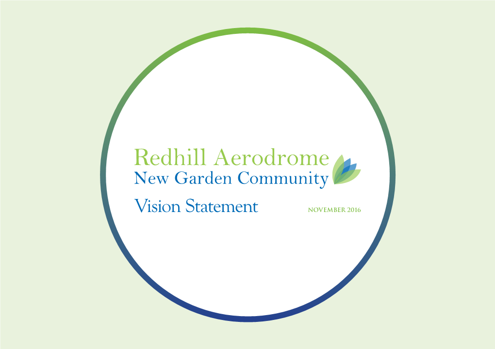 Redhill Aerodrome New Garden Community
