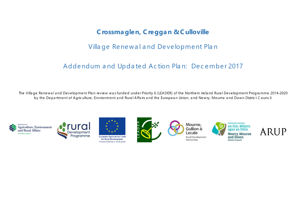 Crossmaglen, Creggan & Culloville Village Renewal and Development