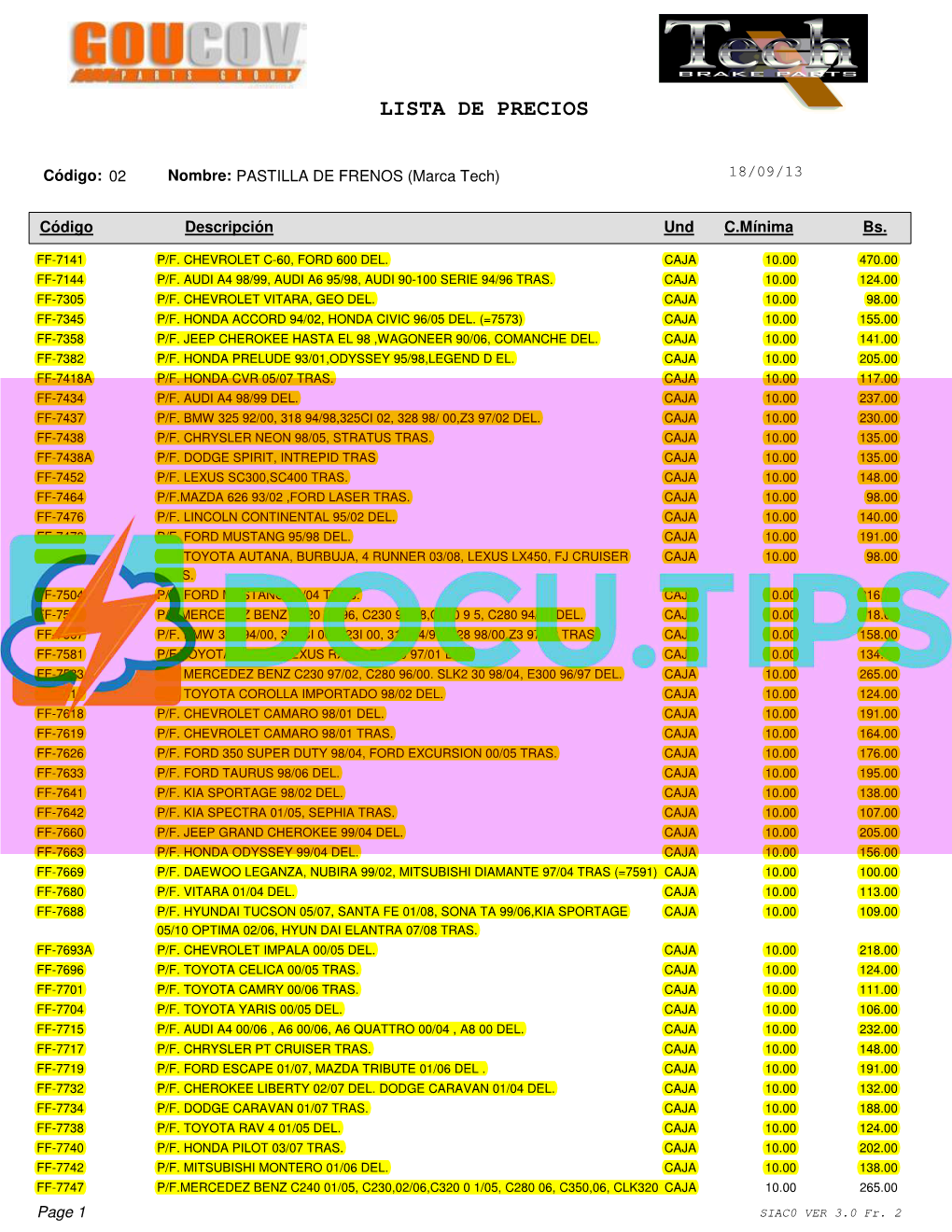 Brake Pads Manual