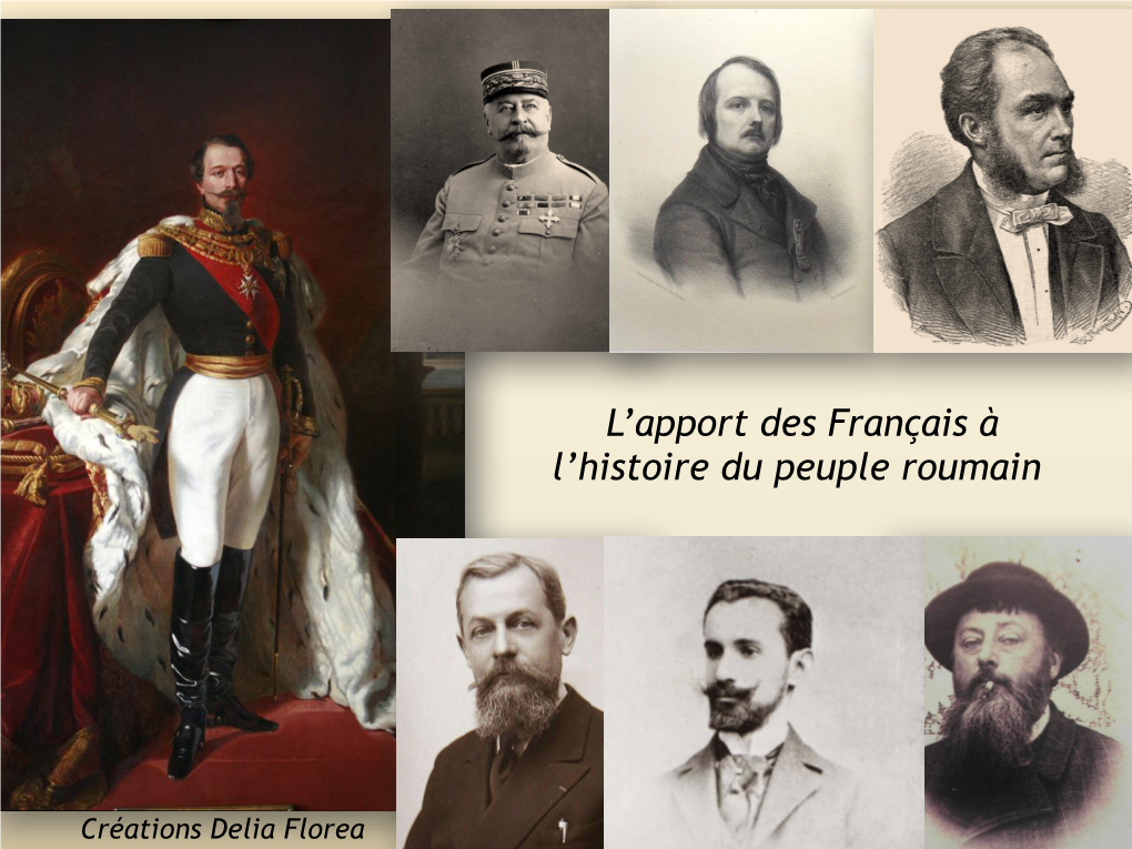 Francais Roumains Histoire
