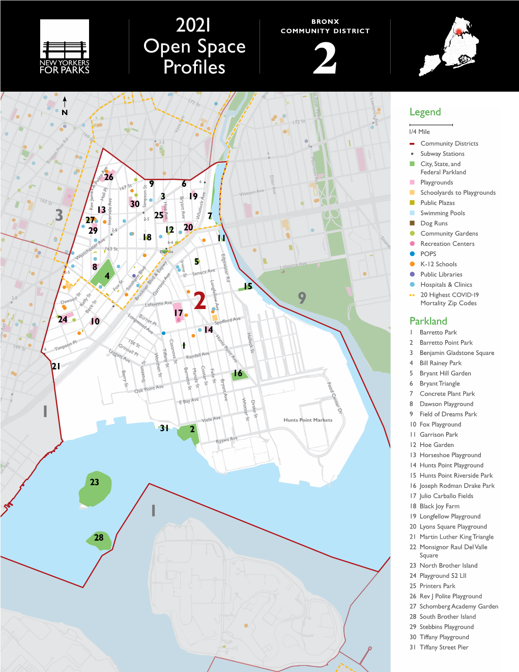 2014 City Council District Profiles 2021 Open Space Profiles