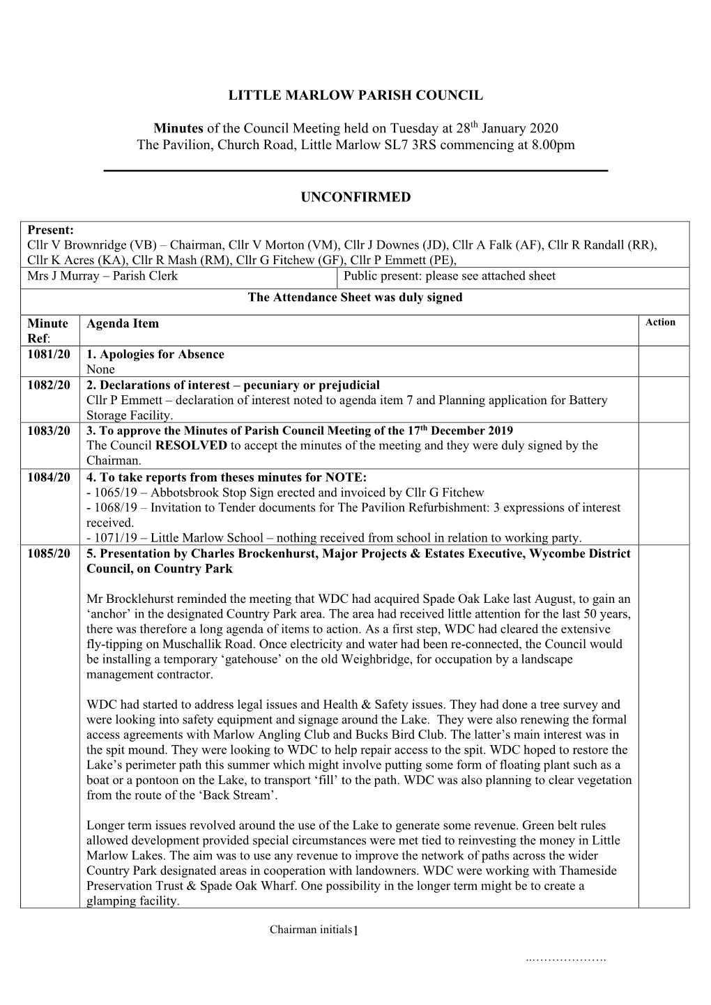 Little Marlow Parish Council