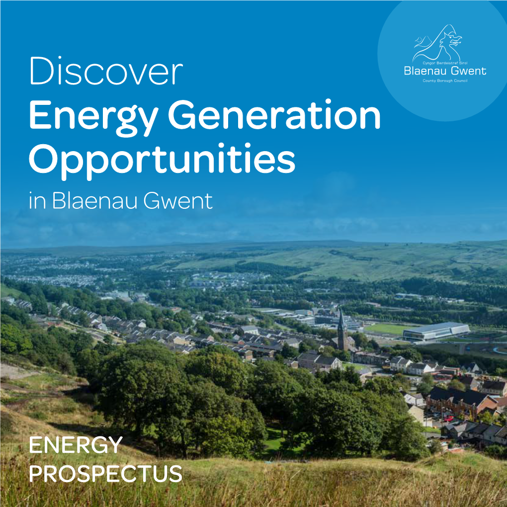 Discover Energy Generation Opportunities in Blaenau Gwent