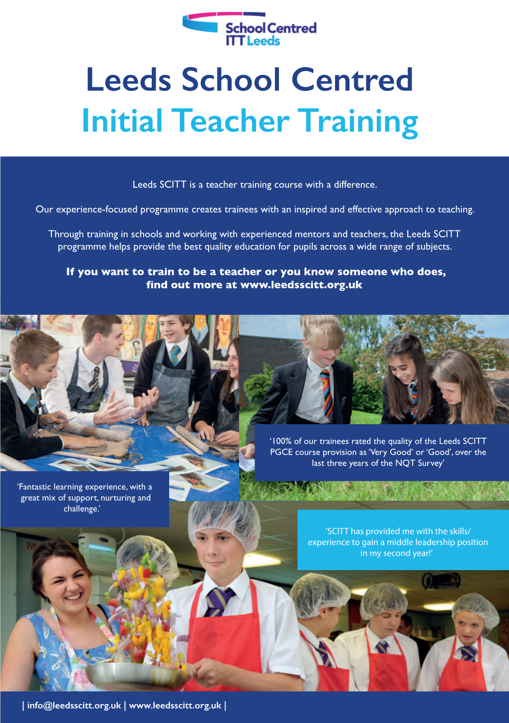 Leeds School Centred Initial Teacher Training