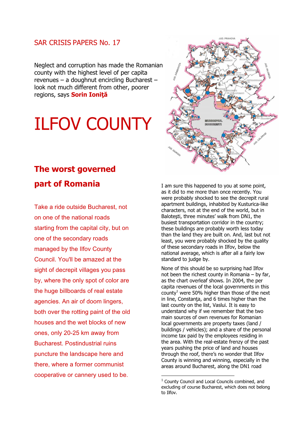 Ilfov County