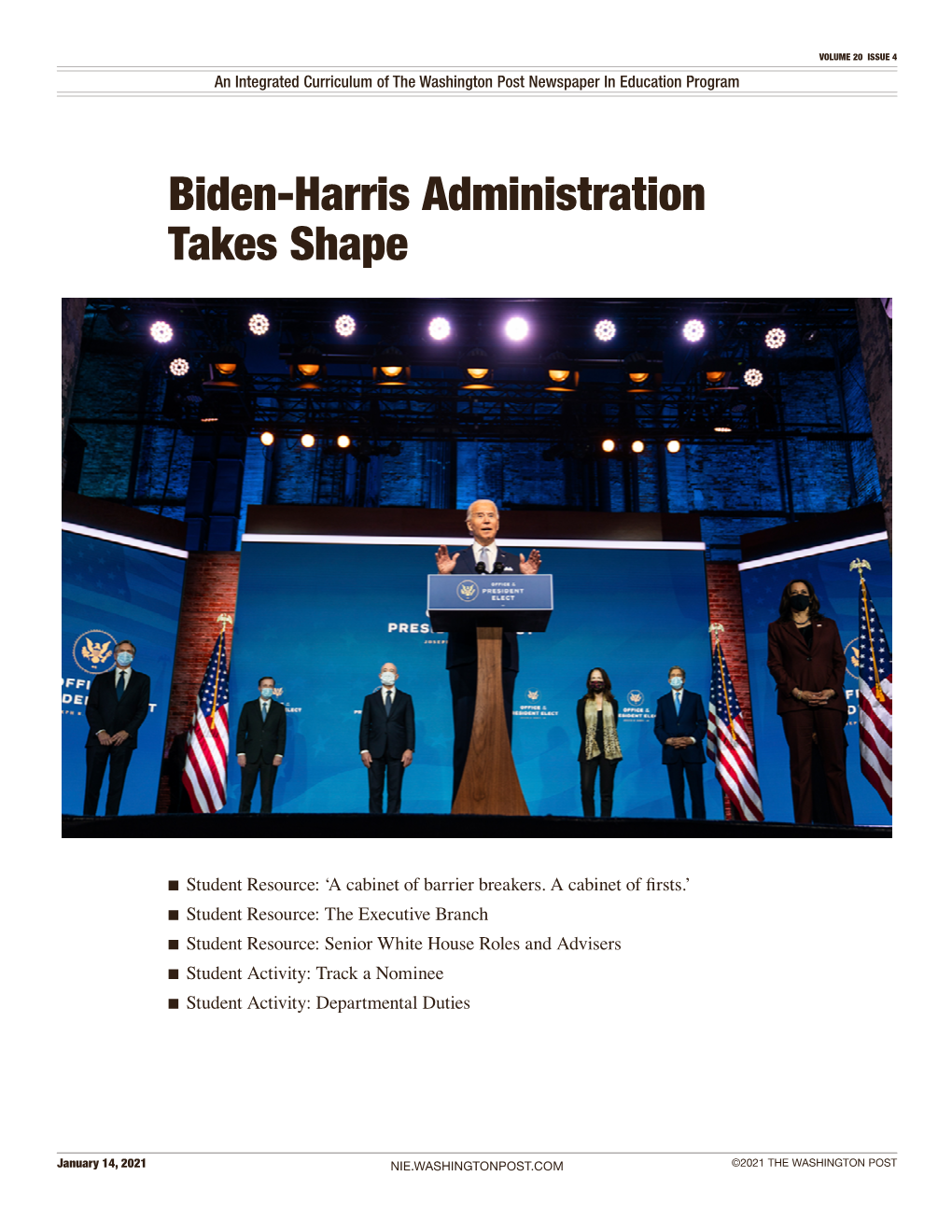 Biden-Harris Administrationtakesshape.Pdf