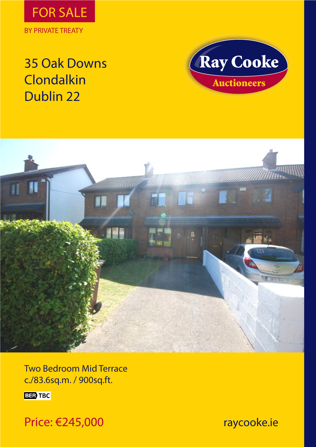 35 Oak Downs Clondalkin Dublin 22 for SALE